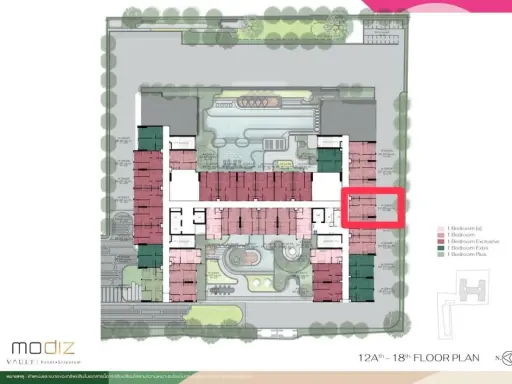 ขายดาวน์ Modiz Vault Kaset Sripatum ห้องอยู่ชั้น 16 ตั้งอยู่ในทำเลสุดปัง สนใจจองเลย