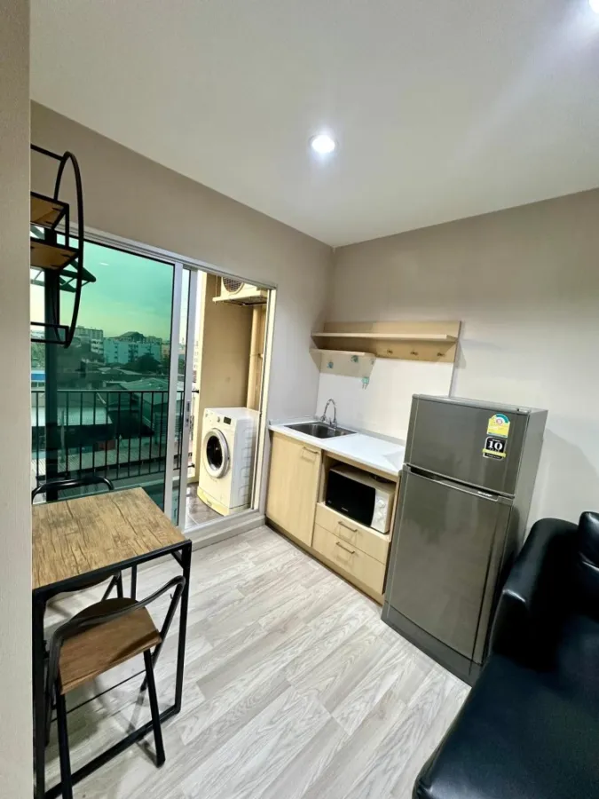 For sale rent Plum Condo Chokchai4 electrical appliances Fully furnished, good view, hurry and reserve now.