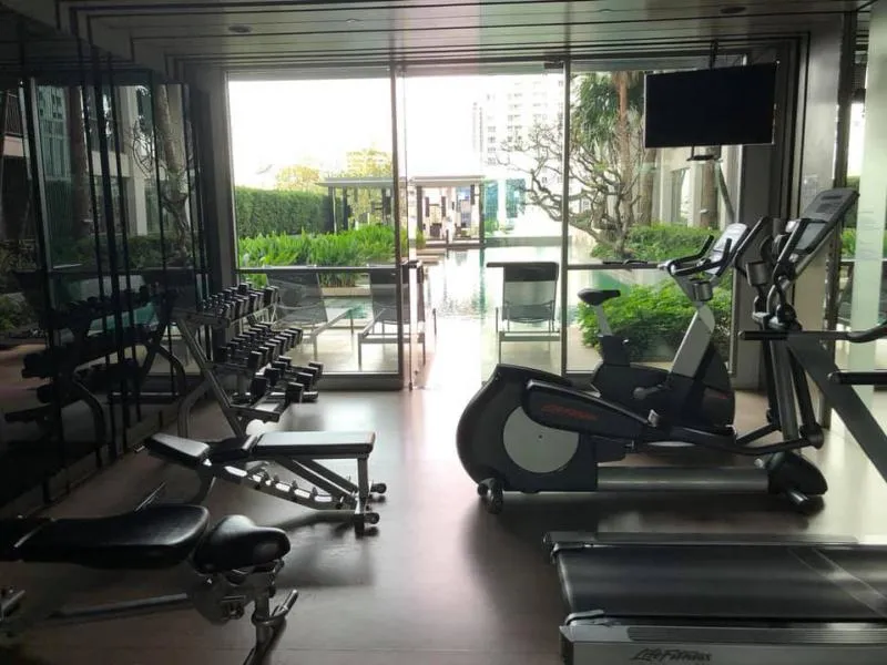 Sell quattro by sansiri, location, north, east There is no tall building blocking the view, high ceiling, beautiful room, do not wait.