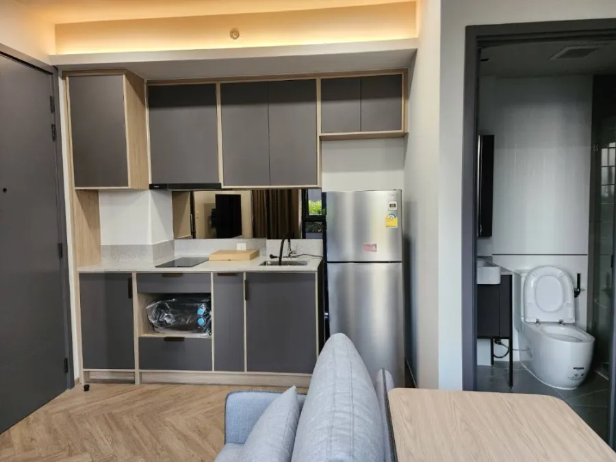 Rent a room Chapter Chula-Samyan, 21st floor, the most beautiful corner room, rare item, good like this, if you miss it, you will regret it.