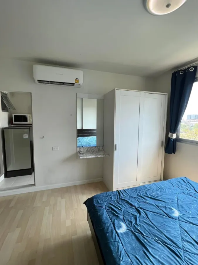 D Condo Onnut-Suvarnabhumi, 4th floor, fully furnished, available for rent. Book now!