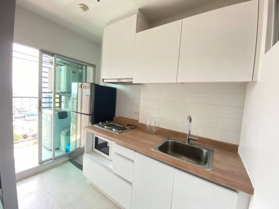 For sale, for rent!! Condo U Delight @ Huai Khwang Station, 10th floor, Building C, fully furnished, convenient transportation, don't miss it!!