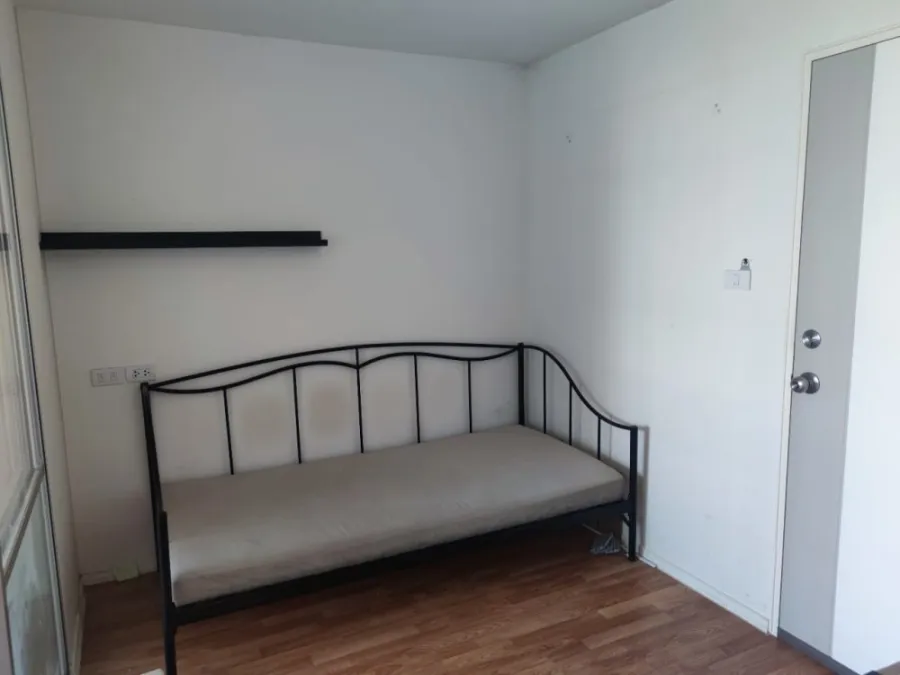 Condo for sale, Lumpini Ville Nakhon In-River View, studio room, size 26 sq.m., suitable height, interested, book now.