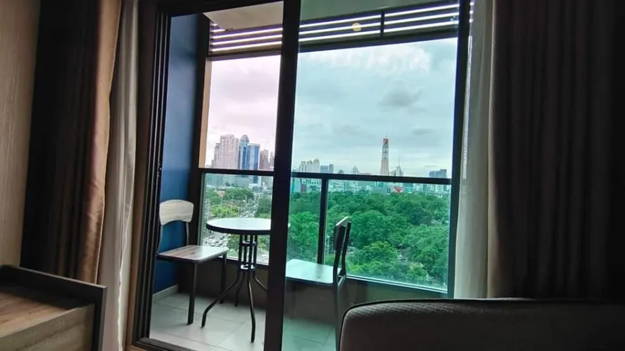 Condo for rent, Lumpini Suite, Phetchaburi, Makkasan, nice room, complete facilities. You can only come in.