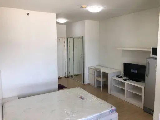 For rent!! Condo A Space Asoke-Ratchada, ready to move in condo Many facilities, good location, don't miss it!!