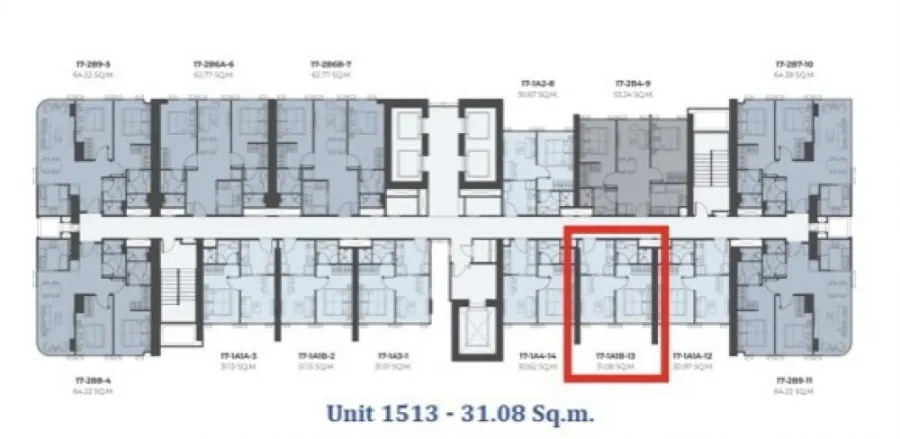 ขายดาวน์ คอนโด วิสซ์ดอม คราฟท์ สามย่าน 1 bedroom ชั้น 15 มุมมองวิวค่อนข้างจะเปิดโล่ง รีบมาจอง