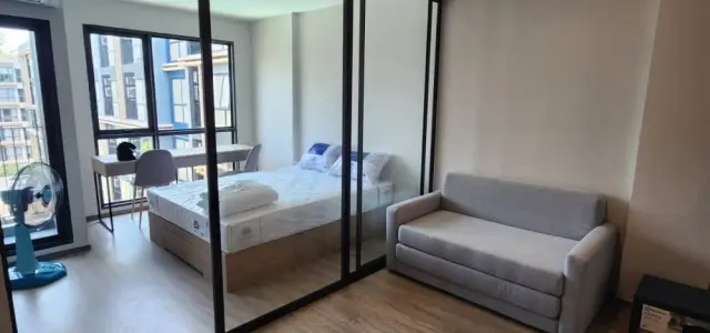 ให้เช่าคอนโด Salaya One Residence ห้องน่าอยู่ เฟอร์ เครื่องใช้ไฟฟ้าครบ ลากกะเป๋าเข้าอยู่ได้เลย อย่ารอช้า images