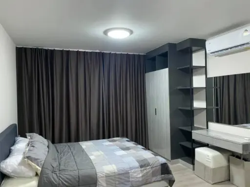 ขายจ้าาา D condo campus TU Dome ชั้น1 วิวสระ วิวสวน ตกแต่งพร้อมอยู่ ขายทุกอย่างให้ห้องให้เลยยย!!