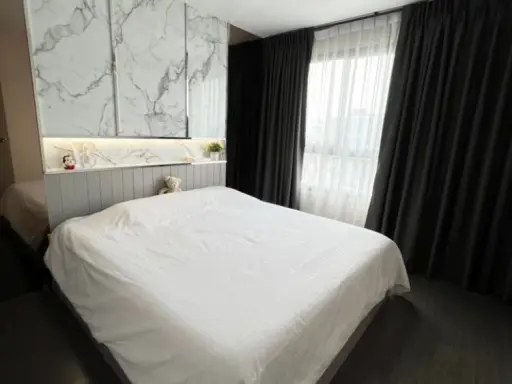Condo for rent, Ideo Sukhumvit 93, next to BTS, 1 bedroom, 1 bathroom, the room has never been rented, very pleasant, hurry to reserve!!