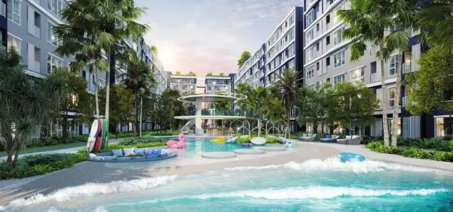 ขายดาวน์ Kave Town Island ชั้น 5 วิวสระ ทำเลดี โครงการ น่าอยู่ สนใจเป็นเจ้าของ รีบจองเลยจ้า images