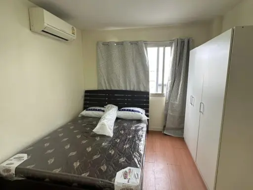 Condo for rent, Lumpini Town, Bodindecha-Ramkhamhaeng, convenient transportation, fully furnished, hurry up