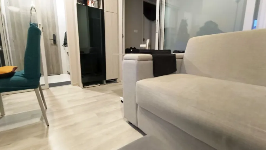 For sale, for rent!! Niche Mono Ramkhamhaeng condo, high floor, glass partitioned room, fully furnished, don't wait!!