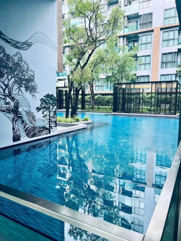 ขาย ให้เช่า!! คอนโด ดิ เอ็กเซล ไฮด์อะเวย์ สุขุมวิท 50 ชั้น3 ตึกD เฟอร์และเครื่องใช้ไฟฟ้าครบ รีบเลย!!