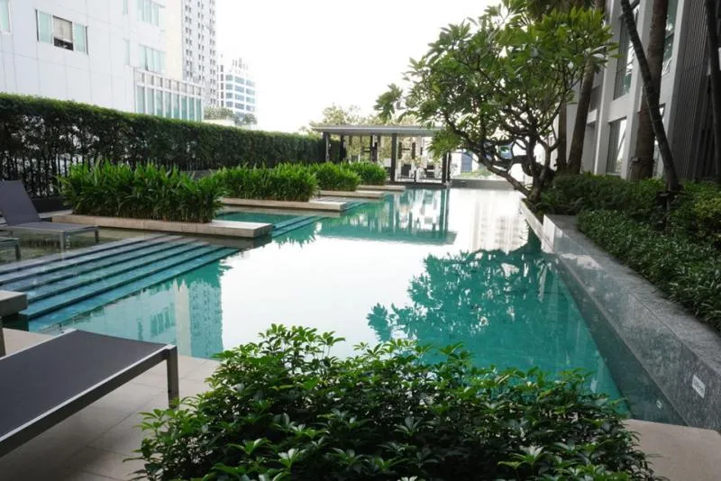 Condo for rent, Quattro by Sansiri, recently renovated Fully furnished, ready to move in, special garden view, no building block