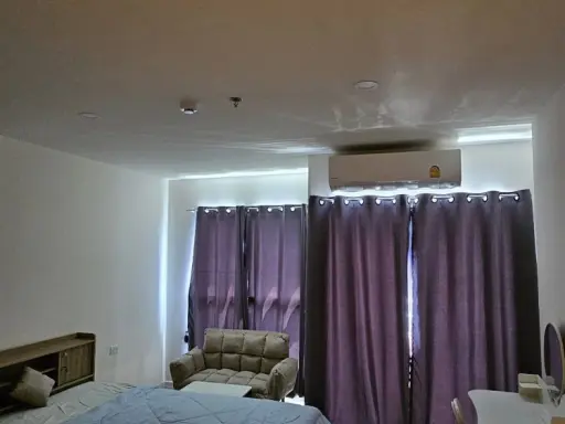 For sale, for rent!! Condo Lumpini Place Chaengwattana-Pak Kret Station, fully furnished, just carry your bags and move in!!