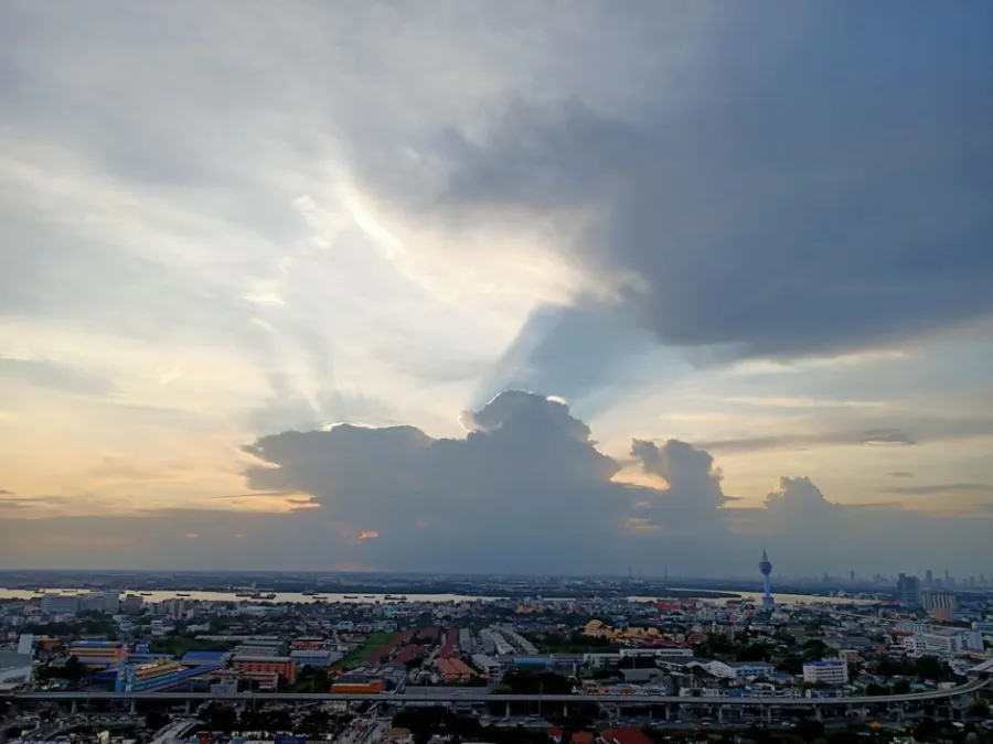 For rent now! Condo Notting Hill Sukhumvit - Praksa Fully furnished, beautiful view, golden location, don't be slow, hurry up!