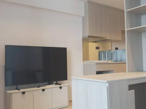 For rent Reference Sathorn - Wongwianyai Studio room, 9th floor, decorated in a controlled tone, complete with electrical appliances, reserve now! images