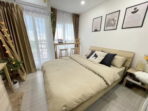 ให้เช่า ศุภาลัย ซิตี้ รีสอร์ท จรัญฯ 91 ชั้น 7 กั้นห้องเป็นสัดส่วน ห้องสวย แต่งครบ น่าอยู่ จองเลยจ้า images