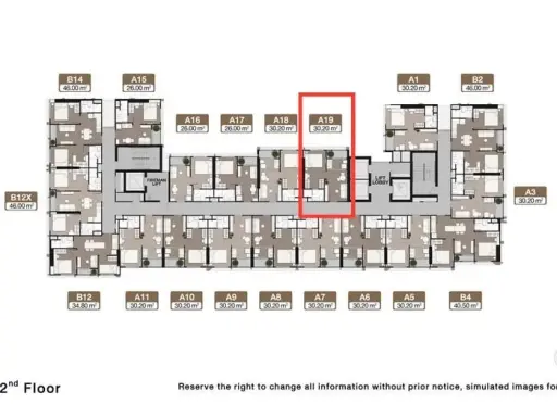 ขายดาวน์ Noble Nue District R9 ชั้น 23 สูงมาก ฝั่งวิวตึก G Tower / Central Rama9 ไม่โดนบังวิว ห้ามพลาด
