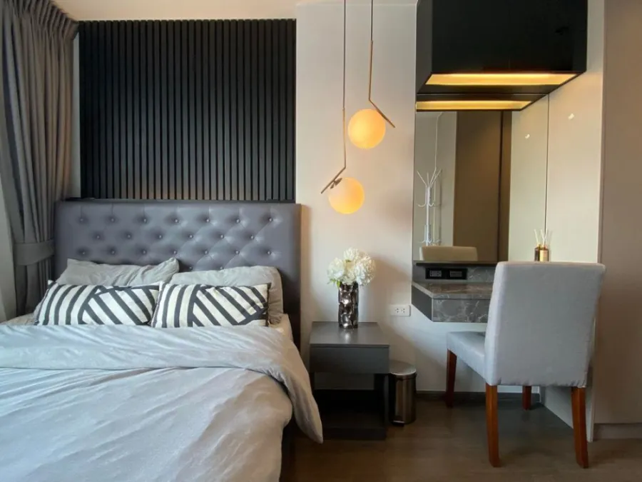 Condo for sale / rent, Ideo Sukhumvit 93, pool view, most beautiful room, north balcony, next to BTS Bang Chak