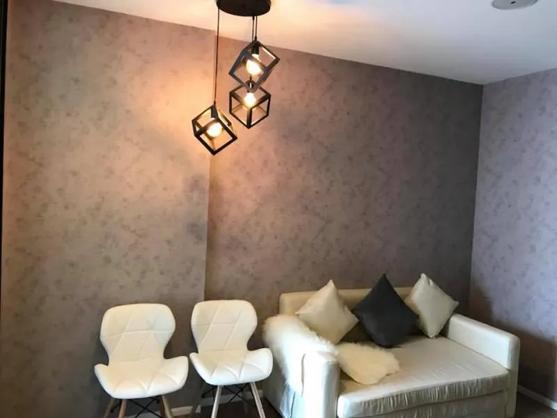 Wow, for rent Episode Phahon Saphan Mai, beautiful room, fully furnished, next to the whole room, garden view, you will miss it and you will not be satisfied