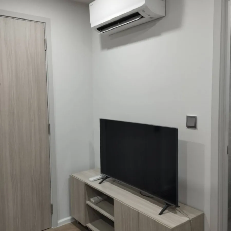 ให้เช่า คอนโด Atmoz flow minburi ห้องพร้อมอยู่ เฟอร์ เครื่องใช้ไฟฟ้าครบครัน ราคาดี จองเลย