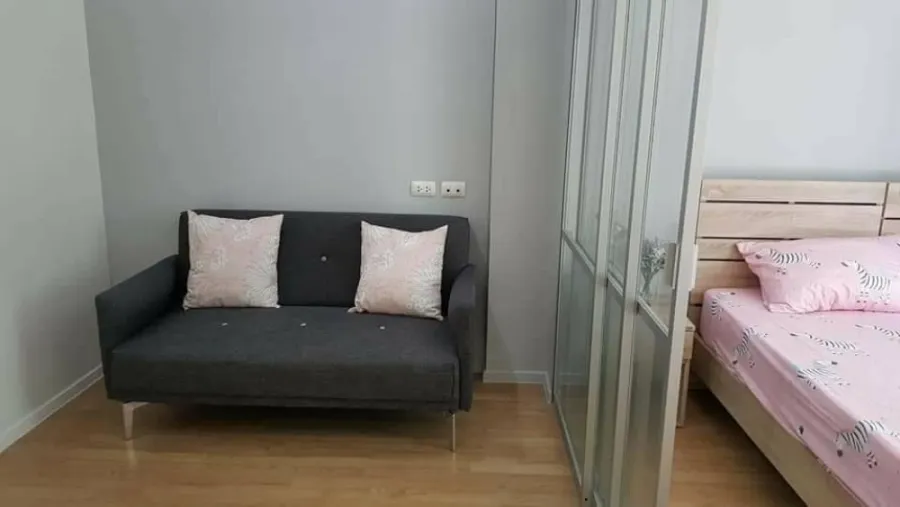 Condo for rent, Lumpini Ville On Nut - Phatthanakan, 4th floor, friendly price, ready to move in, fully furnished, don't miss it!!