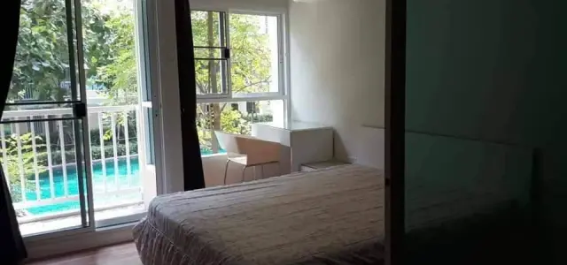 ขาย/ให้เช่า We Condo 1 นอน 1 น้ำ ชั้น 2 ได้วิวสระว่ายน้ำ พร้อมเฟอร์เครื่องใช้ไฟฟ้าครบ อย่าพลาด images
