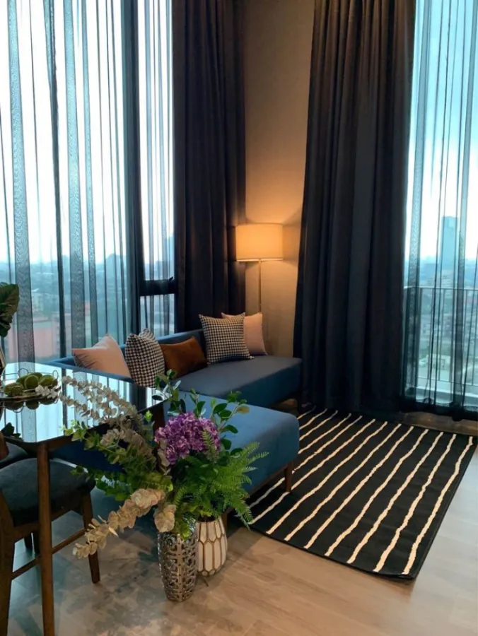 Sale/rent!! Condo The Reserve Phahon-Pradipat, 12A floor, corner room, fully furnished, ready to move in, book now!!