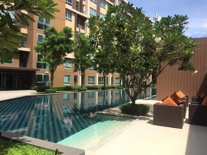 ให้เช่า dcondo Campus Resort Rangsit มาพร้อมการตกแต่งที่ครบครัน รีบจองเลย