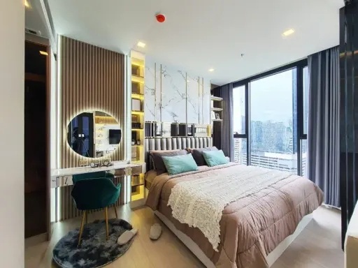 For rent condo One 9Five Asoke-Rama9 ห้องแต่งสวยหรู ดูแพง พร้อมบิ้วอินท์จัดหนัก ไม่จองคอพลาด images