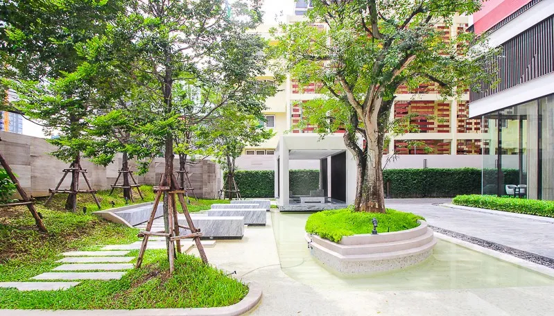 ให้เช่า The FINE Bangkok Thonglor-Ekamai ชั้น 10 แต่งครบ พร้อมอยู่ จองเลย