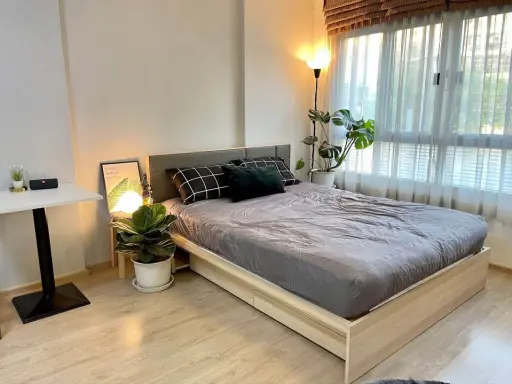 ให้เช่า คอนโด Elio Del Ray Sukhumvit 64 ห้องน่าอยู่ ตกแต่งสไตล์มูจิ เฟอร์ครบ ราคาดี รีบจองเลย images