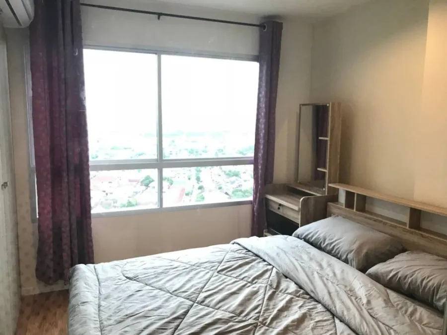 For rent, Lumpini Ville Nakhon In-Riverview, 20th floor, nice room, fully furnished. If interested, hurry and reserve now.