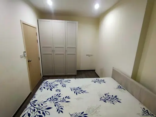 Cozy Garden-View Condo for RENT - 28 sq.m., 1st Floor Private Corner Unit, Fully Equipped with 12 Premium Amenities (Washing Machine & Water Filter In