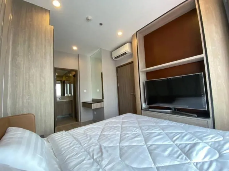 Condo for rent, ideo mobi Asok, 2 bedrooms, 1 bathroom, 23rd floor, city view, comes with full facilities, hurry up