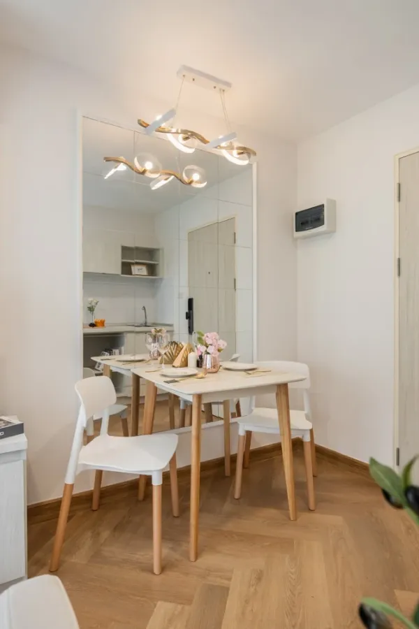 For sale: Lumpini Ville Pranangklao-Riverview, beautifully decorated room, fully furnished with furniture and appliances. Reserve now!