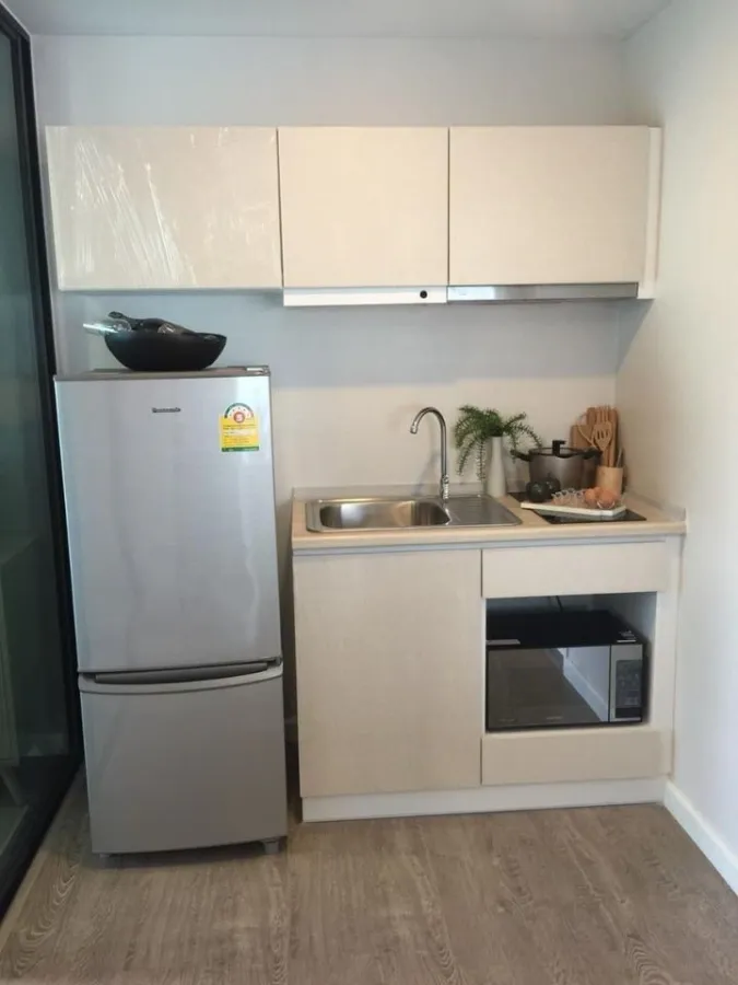 Pause Sukhumvit 103 for sale, decorated in popular color tones, fully furnished, fully furnished, ready to move in, hurry and reserve now.
