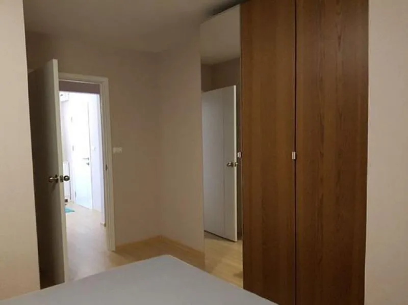 2 bedrooms are hard to find like this. I don't have a boy often. Hurry up to rent Plum Condo Chaengwattana Station Phase 1