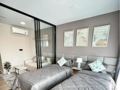 ให้เช่า KAVE TU ห้องตกแต่งดูดีมาพร้อมกับเฟอร์นิเจอร์ เครื่องใช้ไฟฟ้าครบชุด รีบมาจองกันเลย images