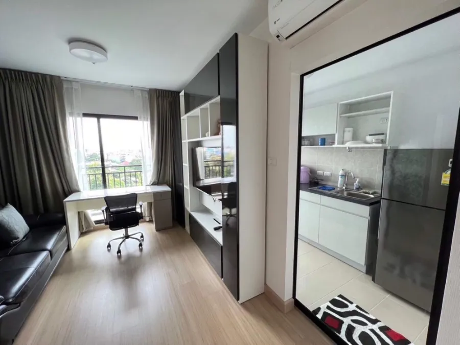 Condo for sale, rent, Supalai Loft, Talat Phlu Station, complete with furniture and electrical appliances.