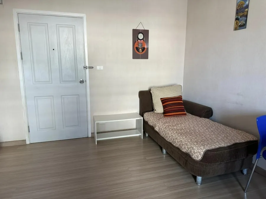 For rent, Plum Condo Nawamin, nice room, good view, quiet, complete amenities. Book now, don't miss it.