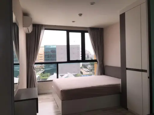 ปล่อยเช่า The cube plus condo แจ้งวัฒนะ ห้องกั้นเป็นสัดส่วน เฟอร์ครชุด ลากกระเป๋าเข้ามาอยู่ได้เลยจ้า