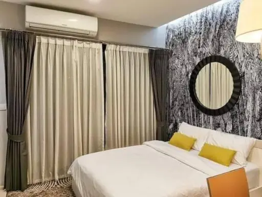 ให้เช่า Condolette Midst ชั้น 19 ห้อง STUDIO ติดวอลเปเปอร์ทั้งห้อง น่าอยู่ขนาดนี้ ไม่จองไม่ได้แล้ว
