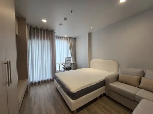 For rent: Culture Thonglor, studio room, cool view, complete with electrical appliances, ready to move in.