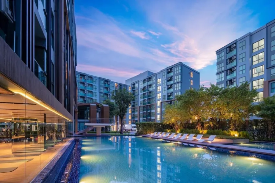 For rent The Excel Hideaway Sukhumvit 50 ห้องวิวทุ่งหญ้าและแม่น้ำ พร้อมส่วนกลางสุดปัง พลาดไม่ได้แล้ว