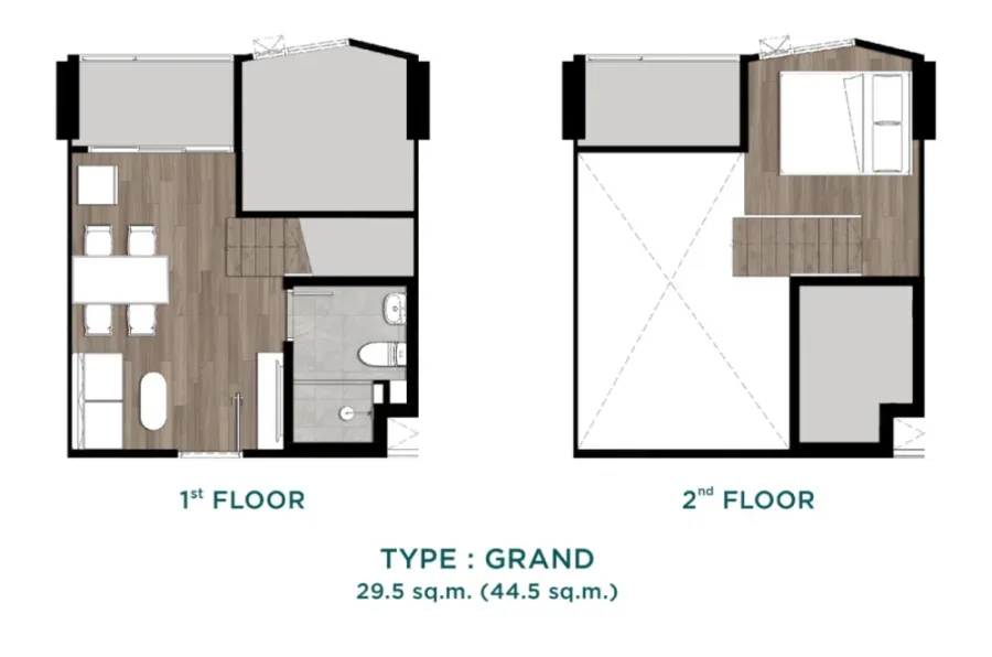 Down payment sale for Landmark at Kasetsart TSH Station. Good project, great location. Hurry and reserve now!