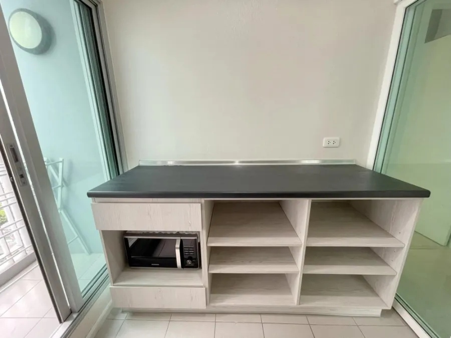 Condo for rent, Aspire Sathorn-Thapra, room divider ready to move in Get a view to the north. Hurry up to reserve.
