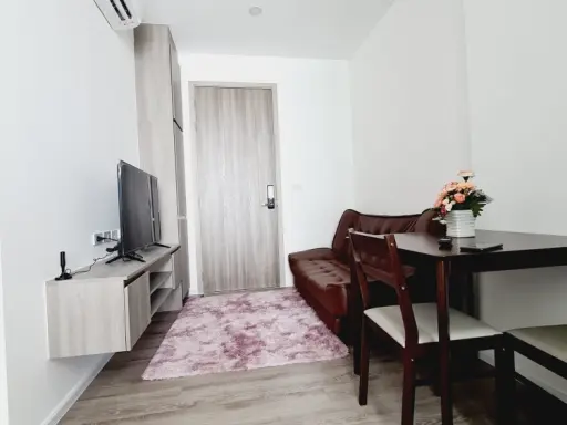 Knightsbridge for rent Sukhumvit-Thepharak, 15th floor, open city view, no buildings blocking it, ready to move in, book now. images