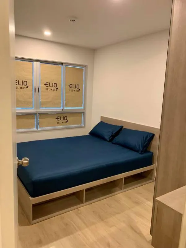 สวยเรียบง่าย ให้เช่าห้องเอลลิโอ เดล มอสส์ 1 bed ตึก B ชั้น 4 สบายๆ สนใจ รีบติดต่อเลย